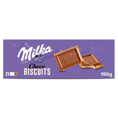 Galletas con chocolate con leche Milka 150 g-0 Galletas con chocolate con leche Milka 150 g-0