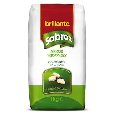 Arroz redondo Sabroz Brillante 1 Kg-0