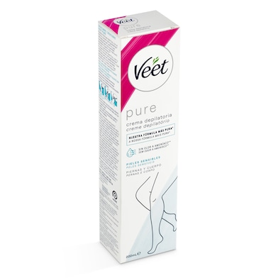 Crema depilatoria piel sensible Veet 200 ml-0
