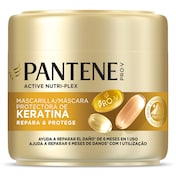 Mascarilla keratina repara y protege Pantene 300 ml