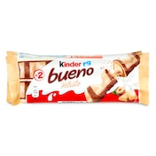 Barritas de chocolate blanco y avellanas Kinder 3 x 39 g