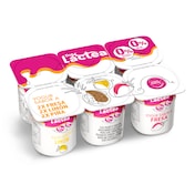 Yogur desnatado sabor limón, fresa y piña Dia Láctea 6 x 125 g