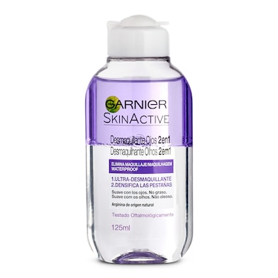 Desmaquillante ojos 2 en 1 Garnier 125 ml-0