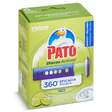 Discos activos aparato aroma lima Pato 1 unidad-0 Discos activos aparato aroma lima Pato 1 unidad-0