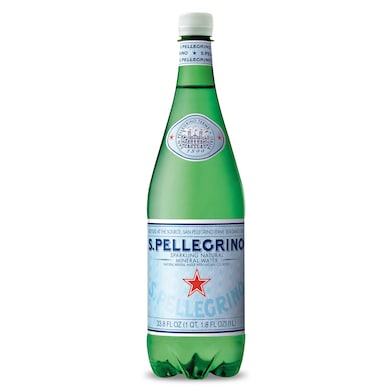Agua mineral con gas San Pellegrino 1 L-0