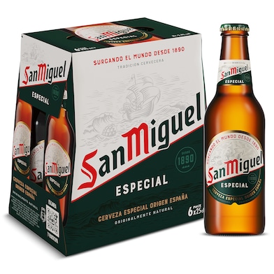 Cerveza San Miguel pack 6 x 25 cl-0
