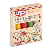 Lápices pasteleros de colores Dr. Oetker 76 g
