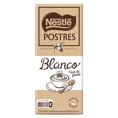 Chocolate blanco para postres Nestlé 170 g-0 Chocolate blanco para postres Nestlé 170 g-0