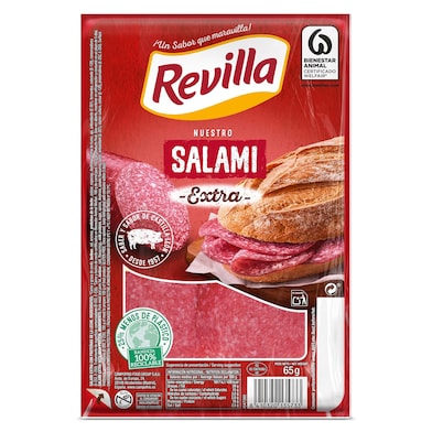Salami extra Revilla 65 g-0