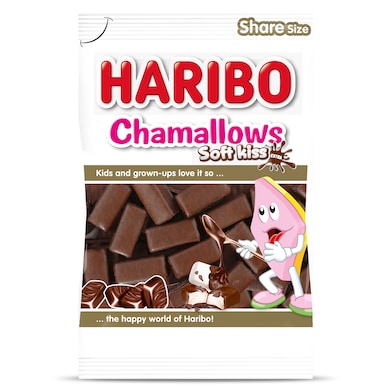 Nubes de chocolate soft kiss Haribo 175 g-0 Nubes de chocolate soft kiss Haribo 175 g-0