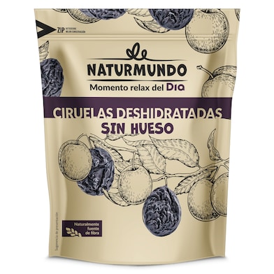 Ciruelas deshidratadas sin hueso Dia Naturmundo 200 g-0