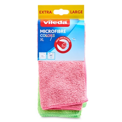 Bayeta microfibra multiusos Vileda 2 unidades-0