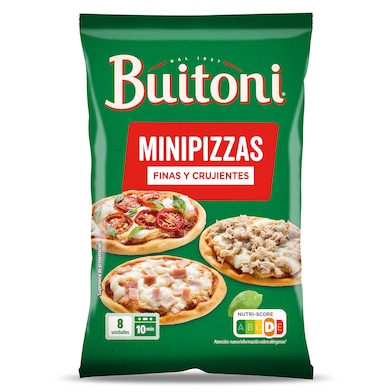 Masa para mini pizza Buitoni 265 g-0 Masa para mini pizza Buitoni 265 g-0