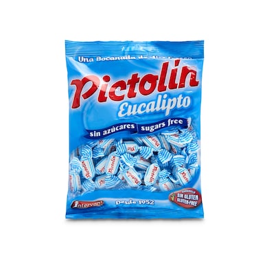 Caramelos de eucalipto sin azúcar Pictolin 200 g-0