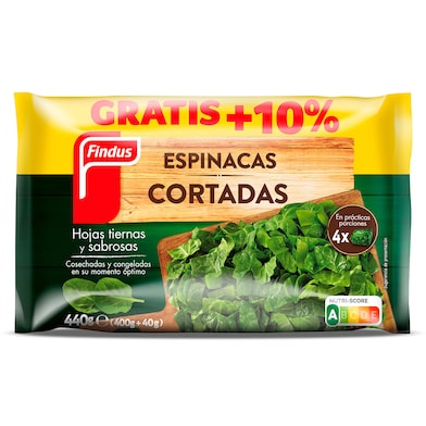 Espinacas cortadas Findus 400 g-0