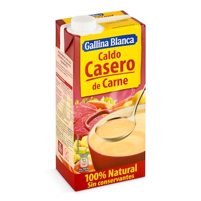 Caldo de carne Gallina Blanca 1 L-0