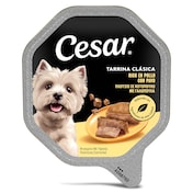 Paté para perros con pollo Cesar 150 g