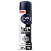 Desodorante invisible black & white Nivea men 200 ml
