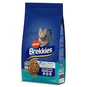 Alimento para gatos con salmón y atún Brekkies 1.5 Kg