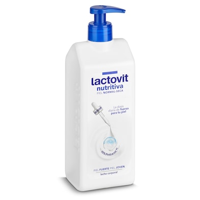 Leche corporal nutritiva piel normal-seca Lactovit 400 ml-0