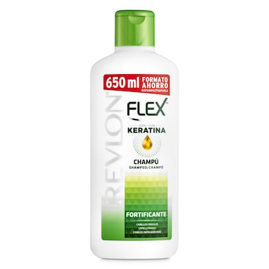 Champú con keratina fortificante Flex 650 ml-0