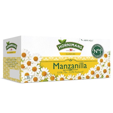Manzanilla Hornimans 25 unidades-0