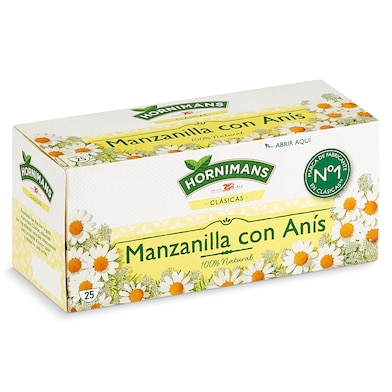 Manzanilla con anís Hornimans 25 unidades-0 Manzanilla con anís Hornimans 25 unidades-0