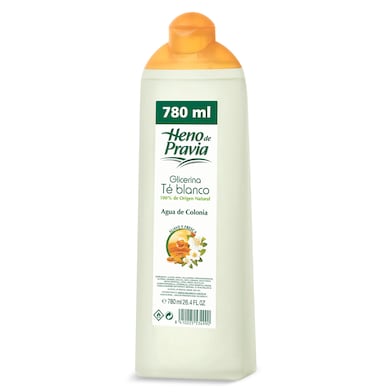Agua de colonia glicerina y té blanco Heno de Pravia 780 ml-0