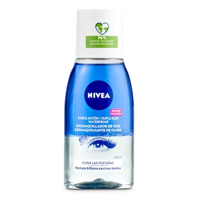 Desmaquillador de ojos doble acción Nivea 125 ml-0 Desmaquillador de ojos doble acción Nivea 125 ml-0