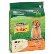 Alimento para perros adultos con aves y verduras Friskies 3 Kg