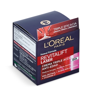 Crema de día revitalift laser L'Oréal 50 ml-0 Crema de día revitalift laser L'Oréal 50 ml-0