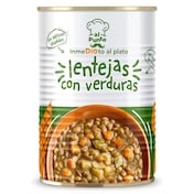 Lentejas con verduras Dia Al Punto 430 g