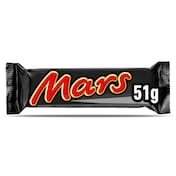 Barrita de chocolate y caramelo Mars 51 g