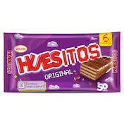 Barritas de barquillo recubierta de chocolate con leche Huesitos 120 g