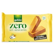 Barquillos de chocolate sin azúcares Gullón 180 g