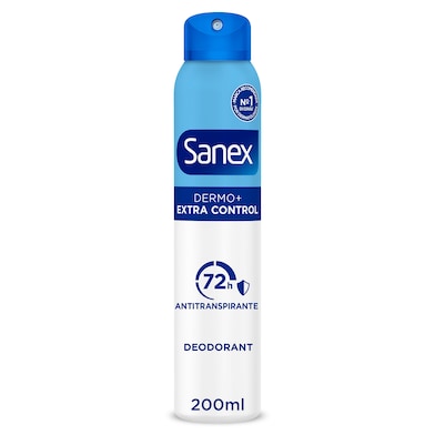 Desodorante dermo extra control Sanex 200 ml-0 Desodorante dermo extra control Sanex 200 ml-0