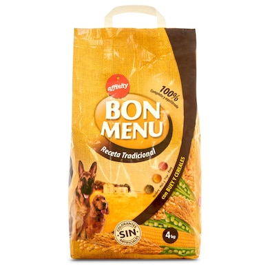 Alimento para perros receta tradicional Bon Menu 4 Kg-0 Alimento para perros receta tradicional Bon Menu 4 Kg-0