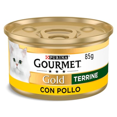 Alimento para gatos con pollo terrine Gourmet 85 g-0 Alimento para gatos con pollo terrine Gourmet 85 g-0