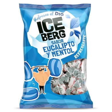 Caramelos de eucalipto y menta Iceberg de Dia 300 g-0