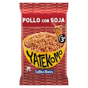 Noodles sabor pollo con soja Gallina Blanca Yatekomo 79 g