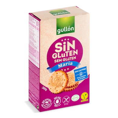 Galletas maría sin gluten Gullón 400 g-0