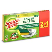Estropajo classic verde Scotch brite 3 unidades