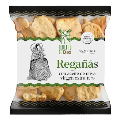 Regañás con aceite de oliva virgen extra El Molino de Dia 150 g-0 Regañás con aceite de oliva virgen extra El Molino de Dia 150 g-0