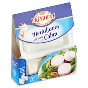Queso de cabra en medallones President 200 g
