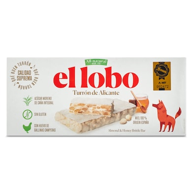 Turrón de Alicante El lobo 185 g-0