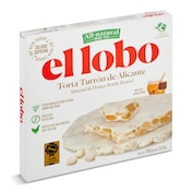 Torta de turrón de Alicante El Lobo 150 g