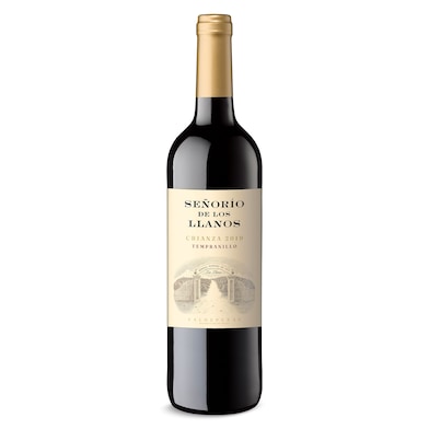 Vino tinto crianza D.O. Valdepeñas Señorío de Los Llanos 75 cl-0