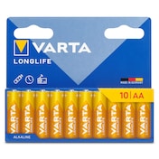 Pilas AA Varta 10 unidades