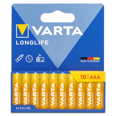 Pilas AAA Varta 10 unidades-0 Pilas AAA Varta 10 unidades-0