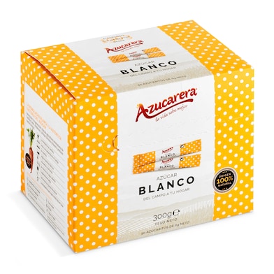 Azúcar blanco en azucarillos Azucarera 300 g-0 Azúcar blanco en azucarillos Azucarera 300 g-0